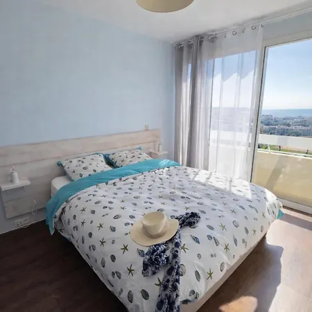 Apartmán Sea View Riviera, 3 Pieces Vue Panoramique, 2 Chambres, 4p, Pk, Ac